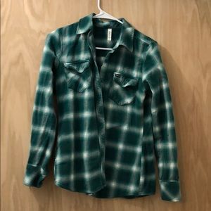 RVCA flannel. Used. Great condition.